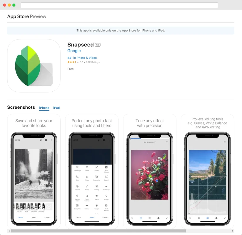 Snapseed vs. Others: Best Free Mobile Photo Editing App