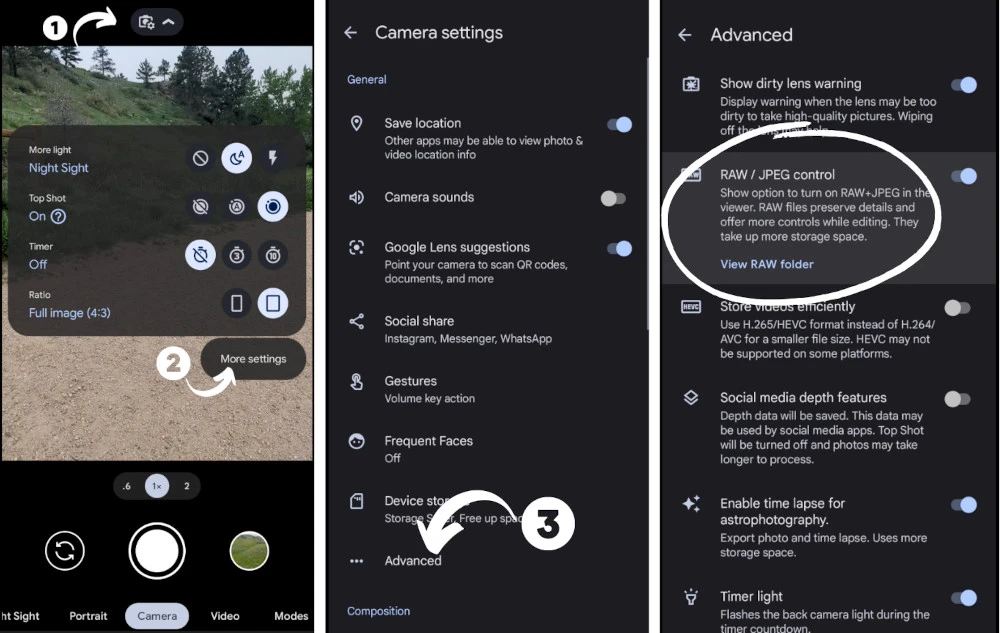 Google Pixel Camera Exposure Settings: Master Pro Mode