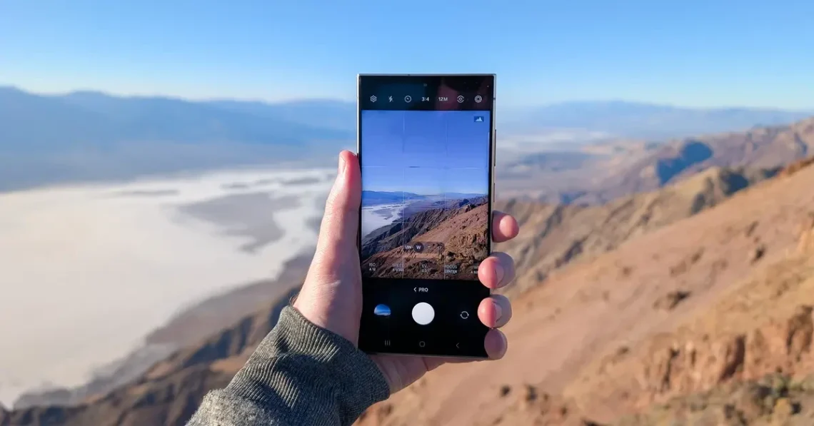 How to Use Smartphone Manual Settings for Wide Scenery